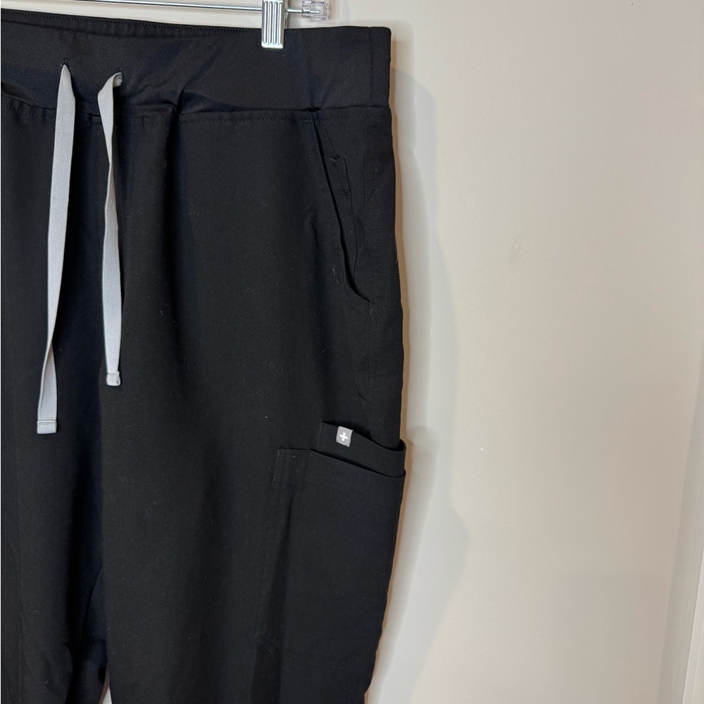Mens Figs Technical Collection Black Scrub Pants XL - Picture 2 of 12